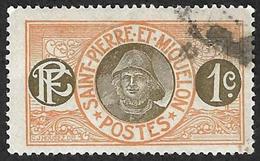 ST PIERRE ET MIQUELON   1909-17 -  Y&T 78  - Oblitéré - Used Stamps