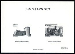 ESPAÑA / SPAIN / ESPAGNE - CASTILLOS 2009 - Impresión Calcográfica (castle, Chateau, Schloss) - Arévalo, Javier - Proeven & Herdrukken