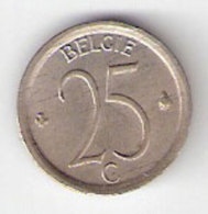 Pièce Belgique. 25 Cts. 1969 - 25 Cents