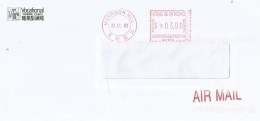 Hong Kong 2002 Morison Hill Neopost “Electronic” N4374 Meter Franking Cover - Covers & Documents