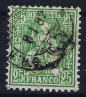 Switserland: Mi 41  Yv 54  Used  1881 - Used Stamps