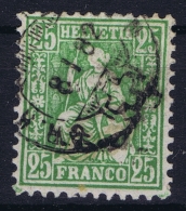 Switserland: Mi 41  Yv 54  Used  1881 - Oblitérés