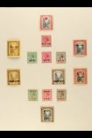 1917-67 FINE MINT COLLECTION Useful Lot On Album Pages, Includes Most Of The Basic Issues 1917-19 Ovptd "War Tax,"... - Andere & Zonder Classificatie