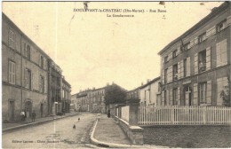 CARTE POSTALE ANCIENNE DE DOULEVANT LE CHATEAU - Rue Basse - La Gendarmerie - Doulevant-le-Château