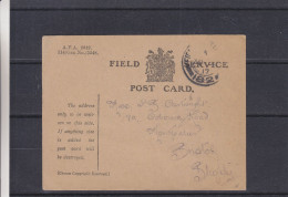Grande Bretagne - Carte Postale De Prisonniers De 1917 - - Lettres & Documents