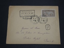 SAINT PIERRE ET MIQUELON  - Enveloppe En Recommandée PP ( 0.30 ) De 1926 Pour Paris - A Voir - L 2062 - Covers & Documents