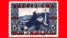 Nuovo - SERBIA - CROAZIA - SLOVENIA - 1918 - Emissione Per La Bosnia-Erzegovina - Moschea Di Bey A Sarajevo - 25 - Ongebruikt