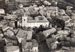 PIOLENC VUE AERIENNE LE CENTRE ET L'EGLISE - Piolenc