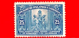 Nuovo - SERBIA - CROAZIA - SLOVENIA - 1921 - Beneficienza - Portatori Della Corona - Unità Nazionale - 25+25 - Ungebraucht