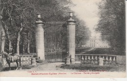 50 - SAINT PIERRE EGLISE - Le Château Entrée Principale - Saint Pierre Eglise