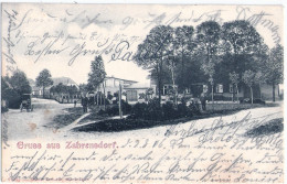 Gruss Aus ZAHRENSDORF Sternberg Er Seenlandschaft Nahe Bibow Ventschow Gelaufen 3.8.1906 BRÜEL Nach Parchim - Sternberg