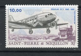 SAINT-PIERRE-ET-MIQUELON - Y&T Poste Aérienne N° 67** - DC3 Air Saint¨-Pierre - Ungebraucht