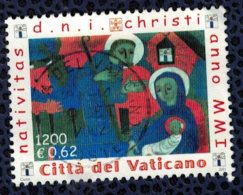 Vatican 2001 Oblitéré Rond Used Noël Scènes De La Bible - Usados