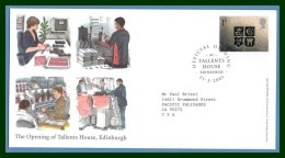 GB FDC 2001 Yv. N° 2222 Tallents House Edinburgh - 2001-2010 Dezimalausgaben