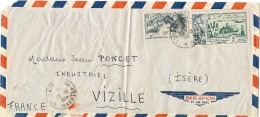 CTN35/3 -  OCEANIE LETTRE  D'OCTOBRE 1954 - Storia Postale