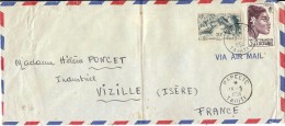 CTN35/3 -  OCEANIE LETTRE  DE MAI 1954 - Storia Postale