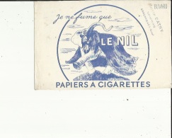 Buvard G F_21 X 12- De ( MAISON  CATRY A Armentières 59;...Le Nil  PAPIERS A CIGARETTES...Voir San - Tabak & Cigaretten