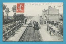 CPA 10 - Chemin De Fer Arrivée Du Train La Gare PIERREFITTE-STAINS 93 - Pierrefitte Sur Seine