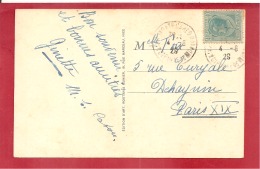 Y&T N°84    MONTE CARLO      Vers   FRANCE 1926   VOIR 2 SCANS - Covers & Documents