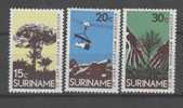 SURINAME 1972 NVPH 592-94 - Surinam ... - 1975