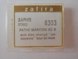 ZAFIRA DIAMANT STEREO REFERENCE 6303 POUR PATHE MARCONI RC 6 TOURNE DISQUE CHAINE HIFI - Zubehör & Versandtaschen