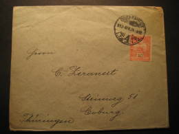 Budapest 1910 To Coburg Germany Stamp On Cover Hungary - Brieven En Documenten