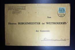 Nederland  Enveloppe 1941 Centraal Kantoor Opvoeding Idioten En Achterlijke Kinderen NVPH 359 - Briefe U. Dokumente