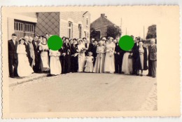 Carte Photo à Localiser Vers 1950 Mariage Peut-être à LINCENT ?? - Lincent