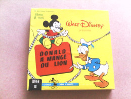 SUPER 8 - DONALD A MANGE DU LION - Walt Disney - Filme: 35mm - 16mm - 9,5+8+S8mm