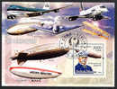 GUINEE-BISSAU 2006, Yvert BF 318, DIRIGEABLES Dont ZEPPELIN, 1 Bloc, Oblitéré. R1514 - Zeppelins