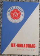 NK OMLADINAC VRANJIC 1914-1974 - Books