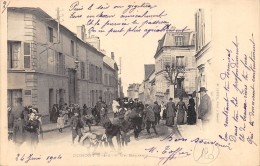 CPA 95 DOMONT UN BAPTEME 1904 - Domont