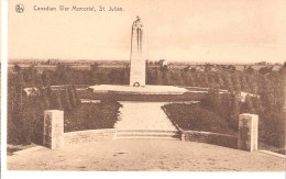 Militaria-Guerre 1914-1918-LANGEMARK-POELKAPELLE-Sint Juliaan-Saint-Julien-Canadian War Memorial-Canadien - - Langemark-Poelkapelle