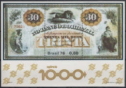 Brasil 1976 HB-37 Nuevo - Blocs-feuillets