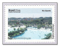 Brazil 2010 Goiás Rio Quente Resort Flüsse River MNH ** - Ungebraucht