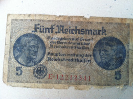 Germany WW2  5 Reichsmark   E 12212341 - 5 Reichsmark