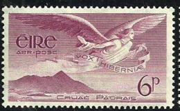 IRELAND AIR MAIL WOMAN OUT OF SET OF 7 6P PURPLE 1948 MINTH SG142 READ DESCRIPTION !! - Unused Stamps