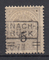 LUXEMBURG - Michel - 1915 - Nr 109 - Gest/Obl/Us - 1907-24 Scudetto