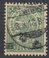 LUXEMBURG - Michel - 1915 - Nr 107 - Gest/Obl/Us - 1907-24 Ecusson