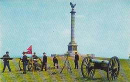 Maryland Hagerstown Union Gun Dressed In Genuine Uniforms Of Artillery At Beginning Of The War Between The States - Hagerstown