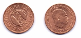 Sierra Leone 1/2 Cent 1964 - Sierra Leone