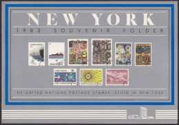 UN - United Nations New York 1983 MNH Souvenir Folder - Year Pack - Sonstige & Ohne Zuordnung
