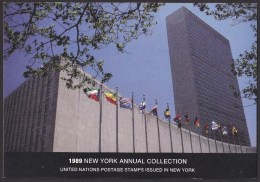 UN - United Nations New York 1989 MNH Souvenir Folder - Year Pack - Otros & Sin Clasificación