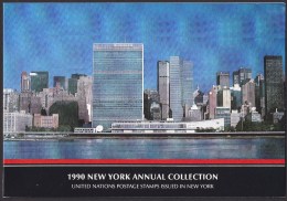 UN - United Nations New York 1990 MNH Souvenir Folder - Year Pack - Other & Unclassified