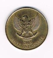 °°° INDONESIE  500  RUPIAH  2003 - Indonésie