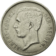 Monnaie, Belgique, 5 Francs, 5 Frank, 1933, TTB+, Nickel, KM:98 - 5 Francs & 1 Belga