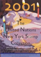 UN - United Nations New York 2001 MNH Souvenir Folder - Year Pack - Otros & Sin Clasificación
