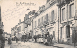 58-POUILLY-SUR-LOIRE- LA GRANDE RUE, ET L'HÔTEL NEUF - Pouilly Sur Loire