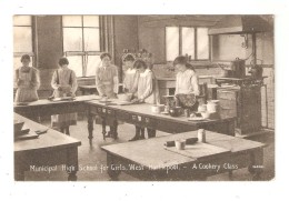 CPA Royaume Uni HARTLEPOOL Municipal High School For Girls West Hartlepool Cookery Class - Altri & Non Classificati