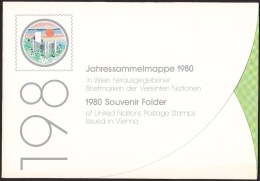 UN - United Nations Vienna 1980 Cancelled Souvenir Folder - Year Pack - Autres & Non Classés